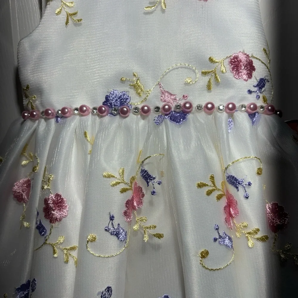 Pink Butterfly toddler dress 12 months